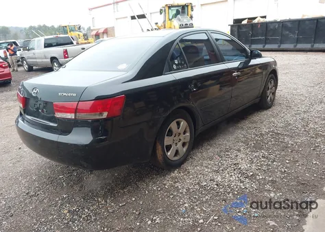 2006 Hyundai Sonata Gl z USA, uszkodzony, nr VIN 5NPET46C46H123964